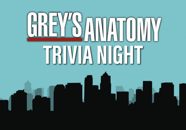 Grey’s Anatomy Trivia at Persimmon Hollow!