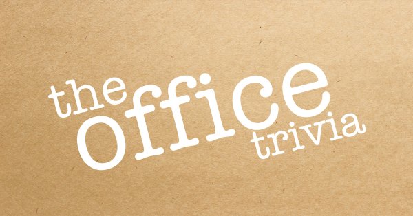 The office trivia