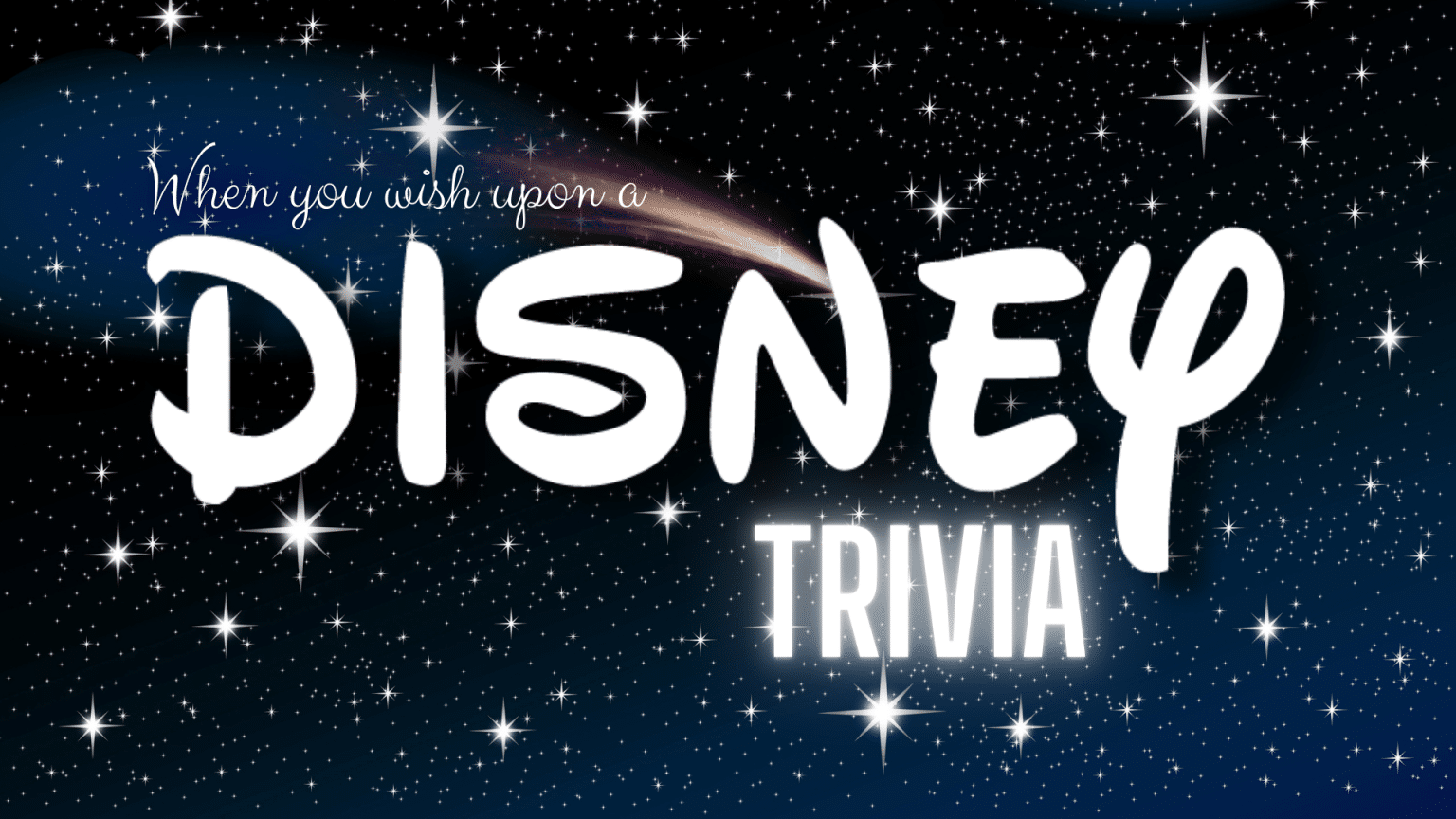 Disney Trivia Night Tasty Trivia